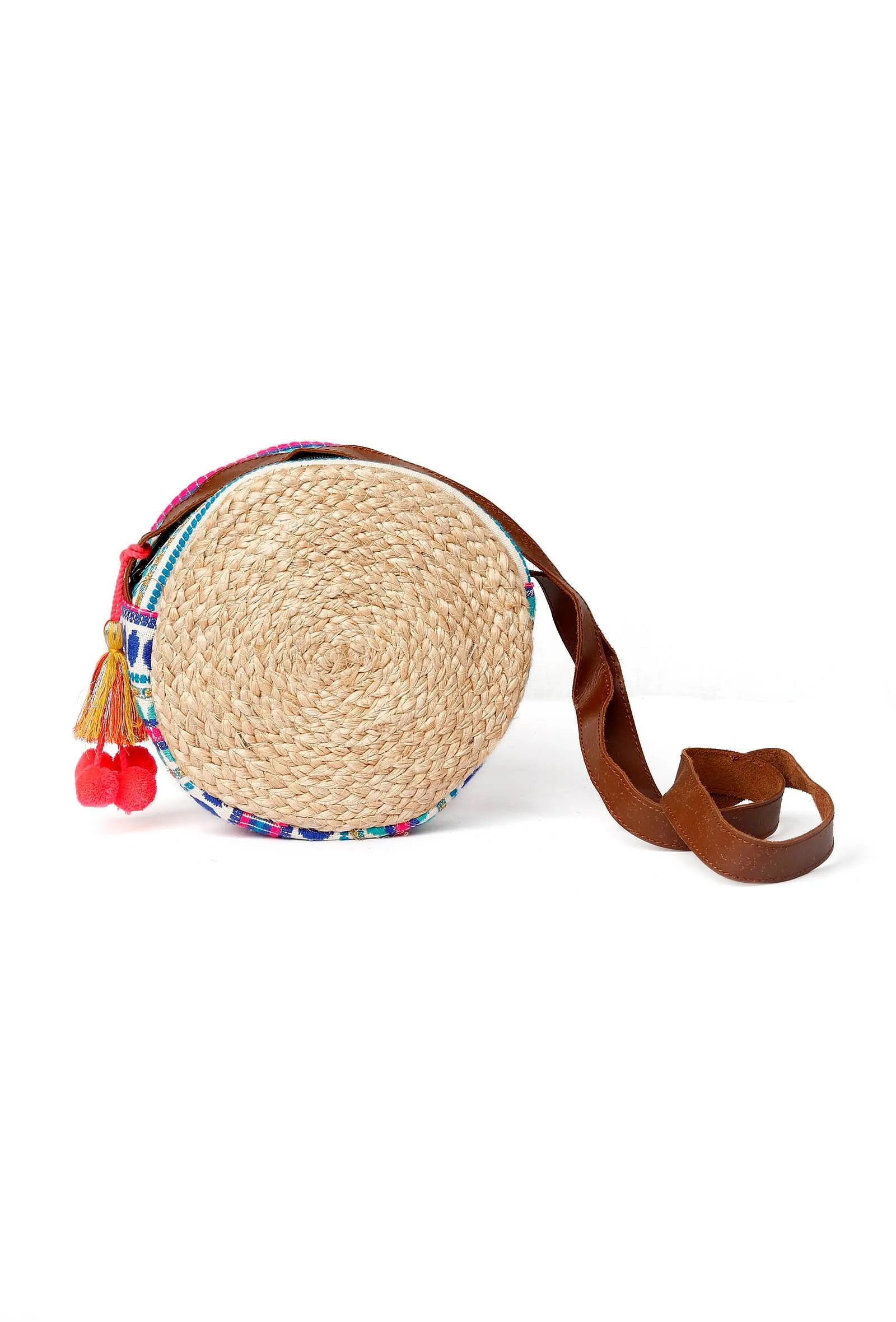 Oval Sling Jute Bag