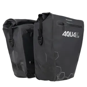 Oxford Aqua V32 Double QR Pannier Bag Black