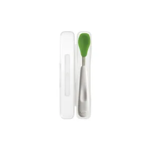 Oxo Tot On-the-Go Feeding Spoon - Green