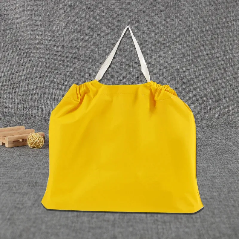 Plastic Drawstring Takeaway Bags