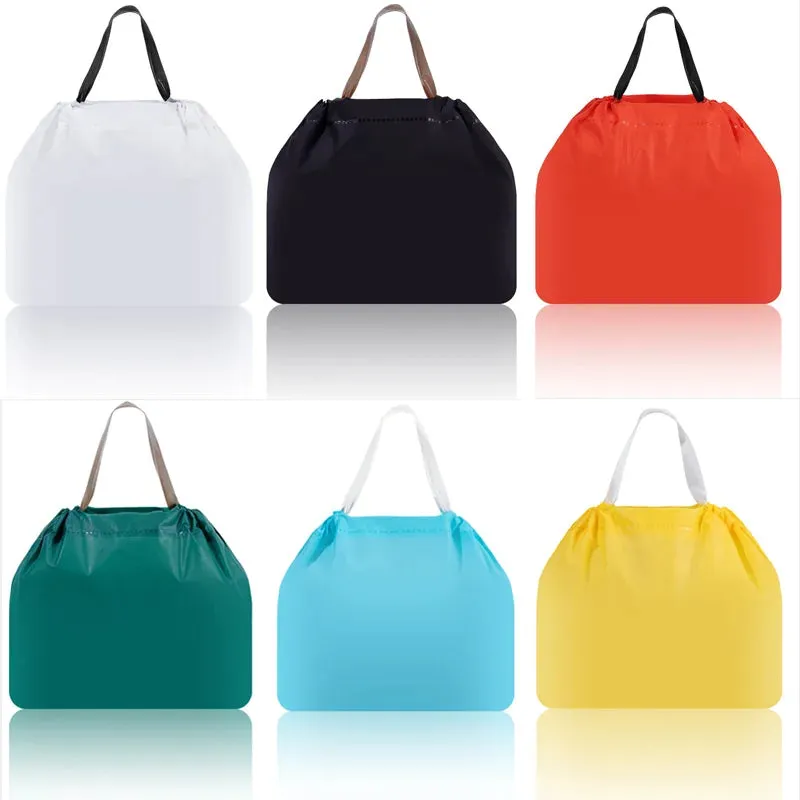 Plastic Drawstring Takeaway Bags