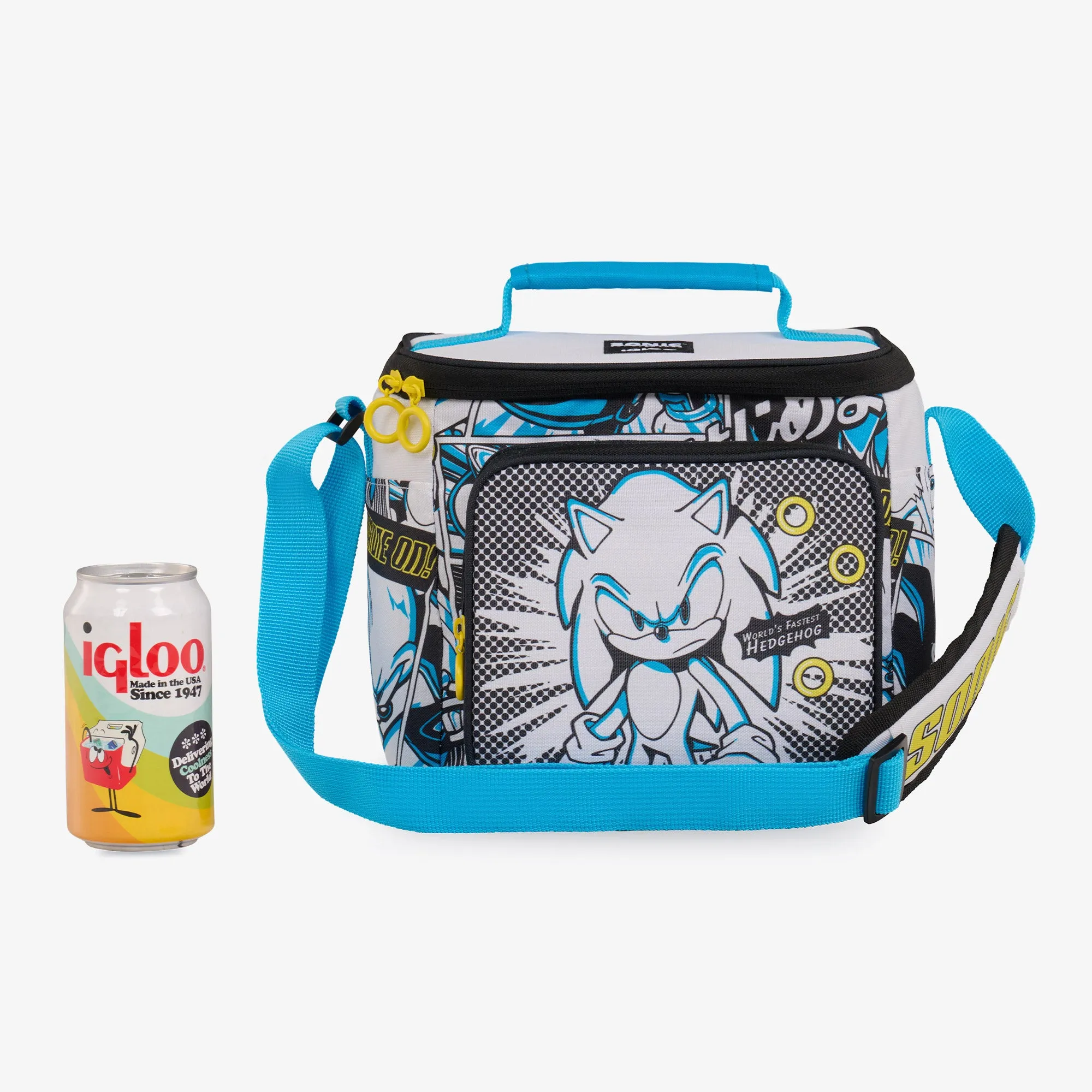 Sonic the Hedgehog Shimbun Square Lunch Cooler Bag