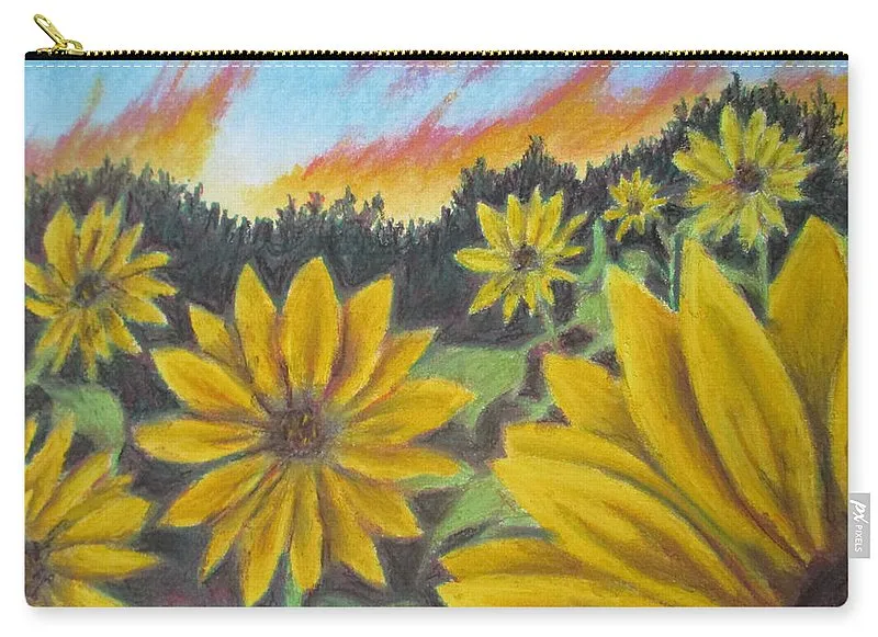 Sunflower Hue - Carry-All Pouch