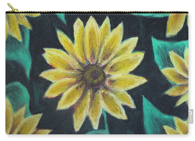 Sunflower Meeting - Carry-All Pouch