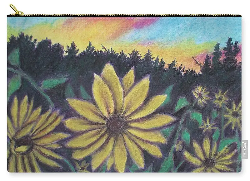 Sunflower Sunset - Carry-All Pouch