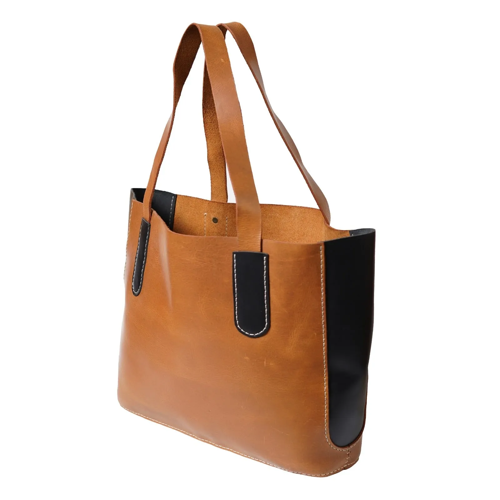 Timeless Brown Leather Classic Tote Bag