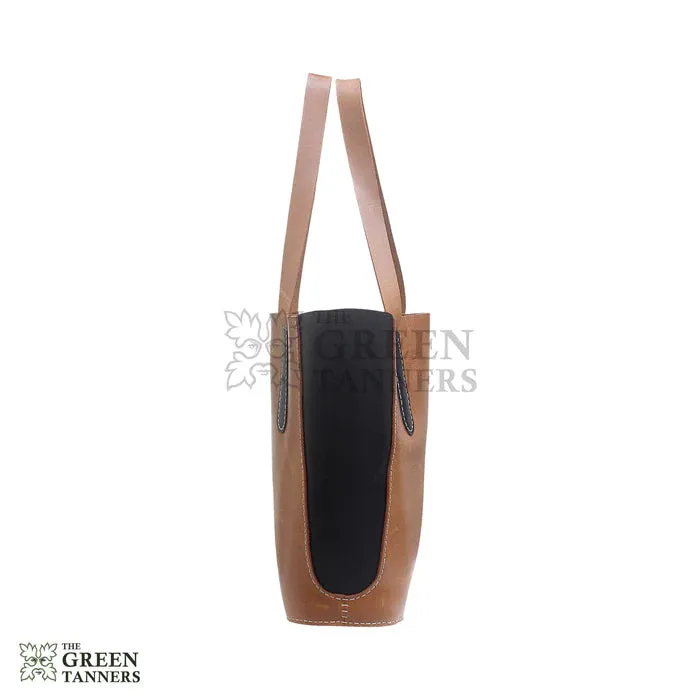 Timeless Brown Leather Classic Tote Bag