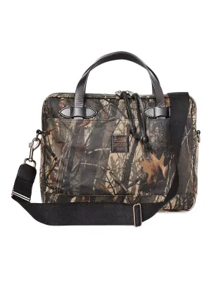 Tin Cloth Compact Briefcase: Hardwoods Camo