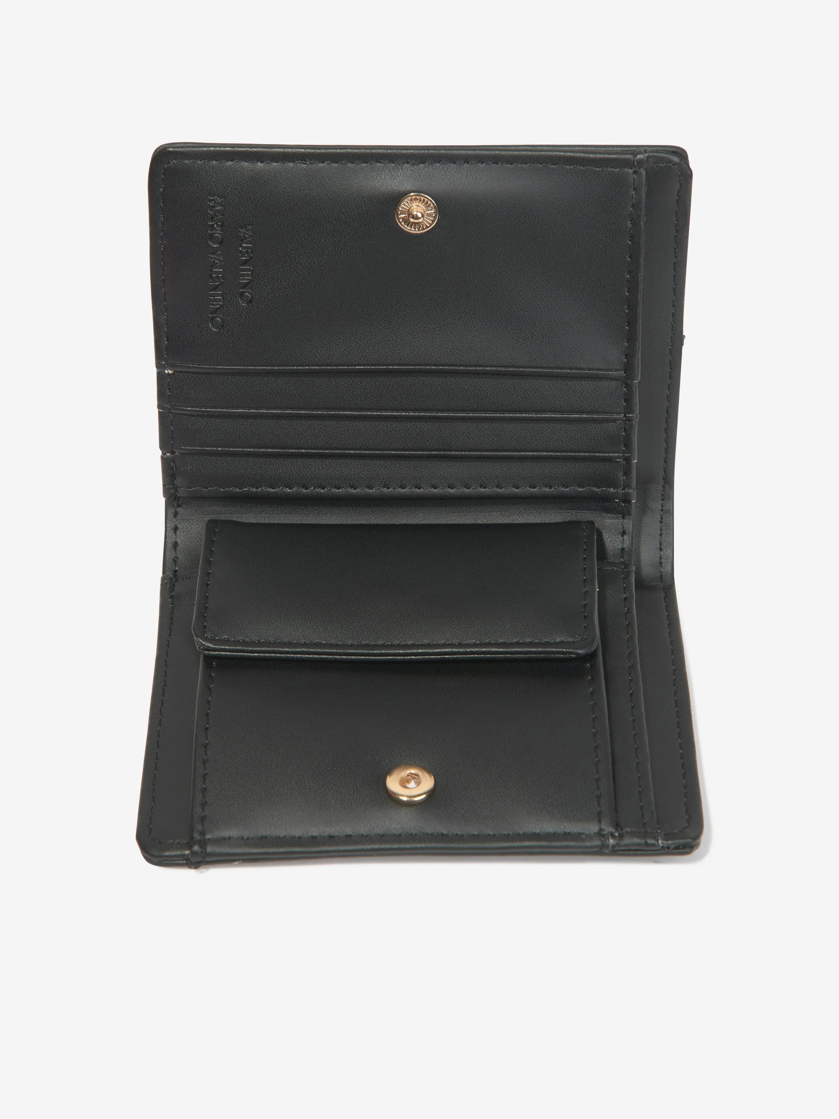 Valentino Girls Catalunya Wallet in Black (15.9cm)