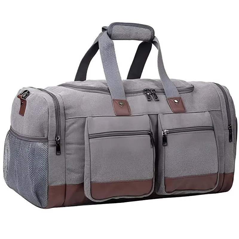 Versatile Duffle Bag With Shoe Compartment