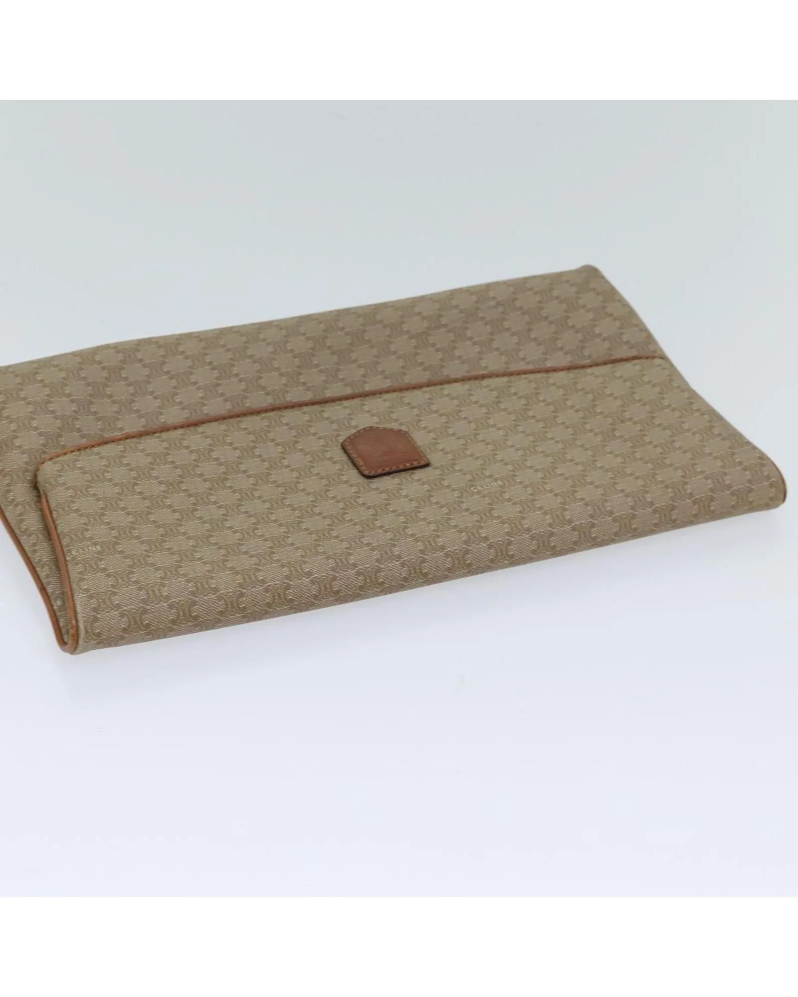 Vintage Macadam Canvas Clutch Bag