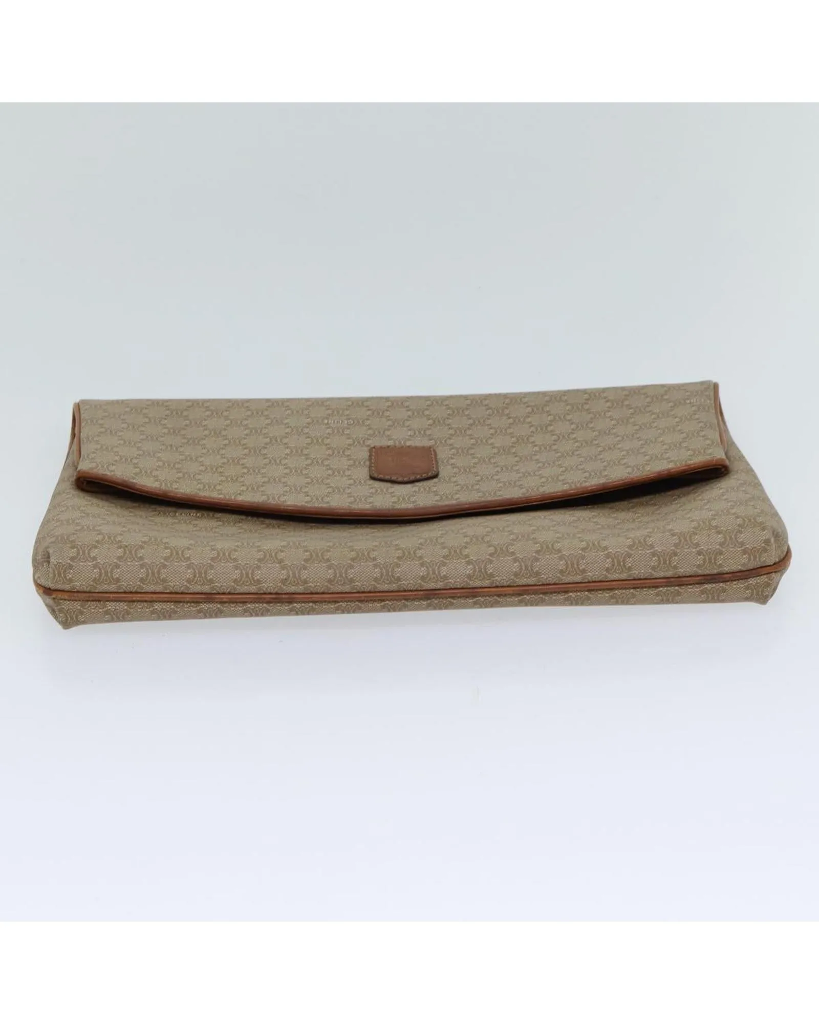 Vintage Macadam Canvas Clutch Bag