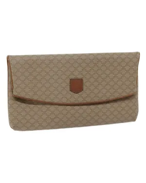 Vintage Macadam Canvas Clutch Bag