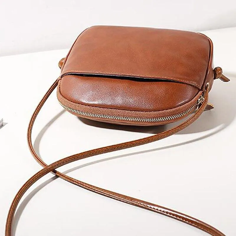 Vintage Quality Women's Small Leather Shoulder Bags