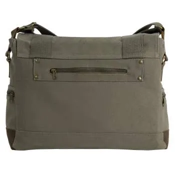 Vintage Style Canvas B-15 Pilot Messenger Bag