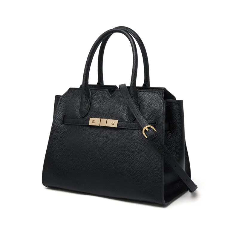 Women Fashion Casual Soft Leather Tote bag