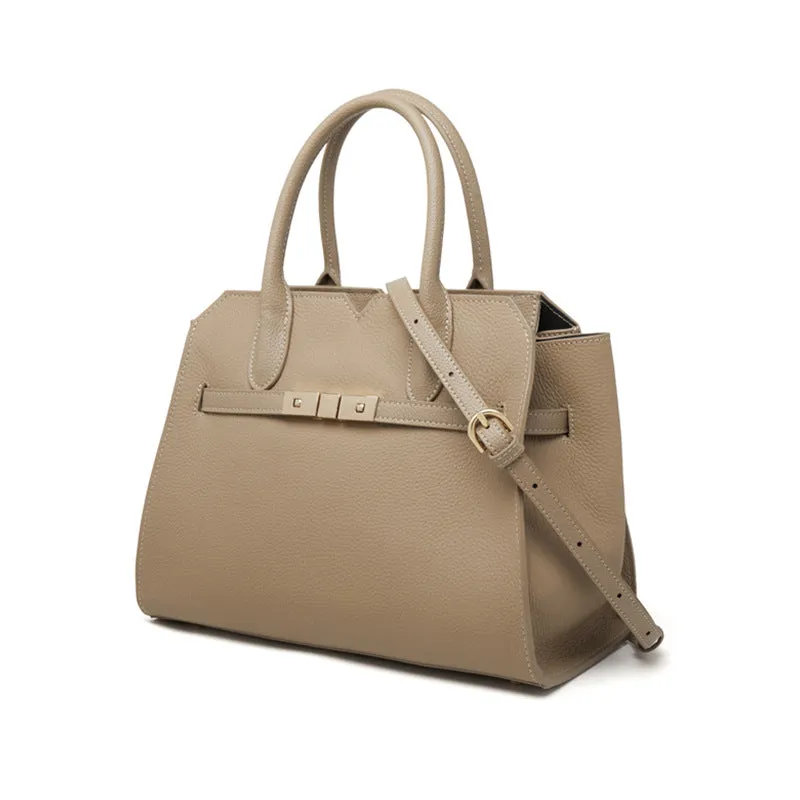 Women Fashion Casual Soft Leather Tote bag