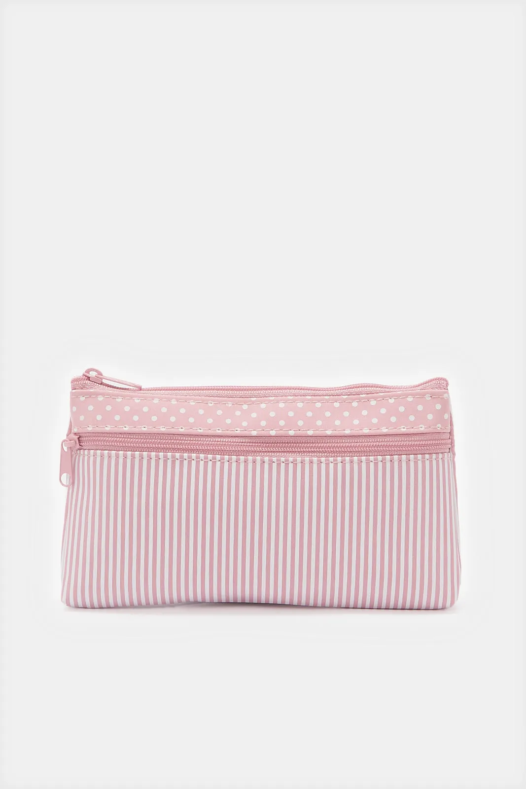 Women Pink Cosmetic Pouch  Set (3 Piece)