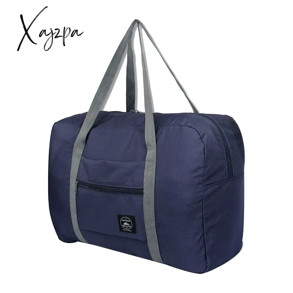 Xajzpa - Travel Bag Women Handbags Luggage Foldable Gadgets Organizer Large Capacity Holiday Traveler Accessories Storage Tote Men