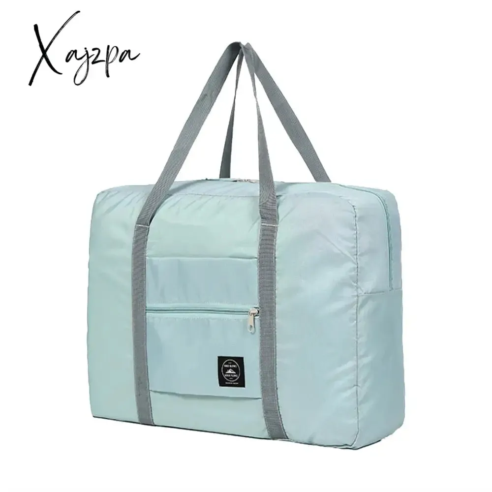 Xajzpa - Travel Bag Women Handbags Luggage Foldable Gadgets Organizer Large Capacity Holiday Traveler Accessories Storage Tote Men